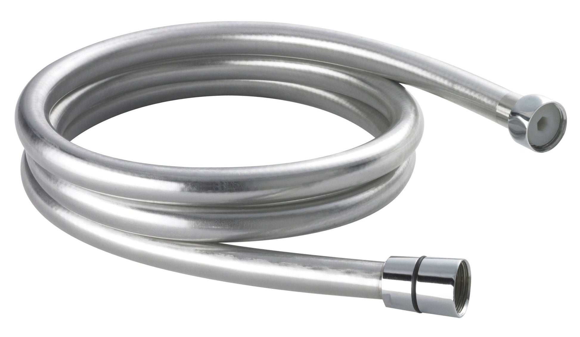 Hudson Reed Shower Parts Smooth Silver Shower Flex Contemp Chrome Abs,plastic - JJ Building Materials