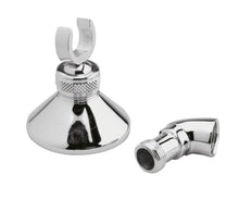 Hudson Reed Shower Parts Wall Bracket & Elbow Trad Chrome Brass 64x64x34mm - JJ Building Materials