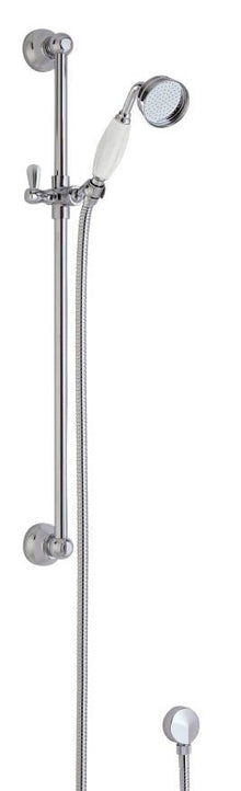 Hudson Reed Shower Slide Rail Kits Slider Rail Kit Trad Chrome Brass Abs 750x70x150mm - A3211 - JJ Building Materials
