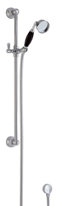 Hudson Reed Shower Slide Rail Kits Slider Rail Kit Trad Chrome Brass Abs 750x70x150mm - A4211 - JJ Building Materials