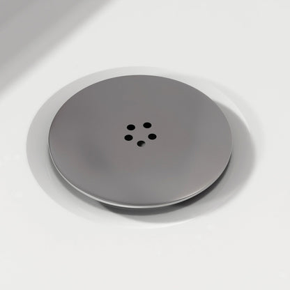 Hudson Reed Shower Tray Wastes Fast Flow Shower Waste Contemp Chrome Polypropylene 99x116x116mm - JJ Building Materials