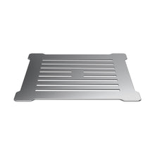 Hudson Reed Shower Tray Wastes Square Shower Waste With Chrome Top Contemp Black Chrome Stainless Steel 86x144x144mm - JJ Building Materials