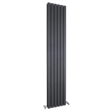 Hudson Reed Sloane Double Panel Designer Radiator Contemp Anthracite Steel 1800x354x72mm - JJ Building Materials