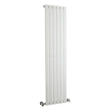 Hudson Reed Sloane Single Panel Designer Radiator Contemp White Steel 1500x354x57mm - JJ Building Materials