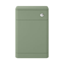 Hudson Reed Solar 550mm Wc Unit Contemp Fern Green MDF Vinyl Smooth Matt 800x550x200mm - JJ Building Materials