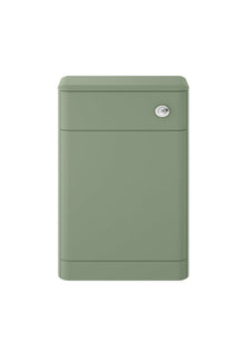 Hudson Reed Solar 550mm Wc Unit Contemp Fern Green MDF Vinyl Smooth Matt 800x550x200mm - JJ Building Materials