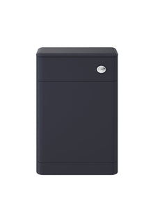 Hudson Reed Solar 550mm Wc Unit Contemp Indigo Blue MDF Vinyl Smooth Matt 800x550x200mm - JJ Building Materials