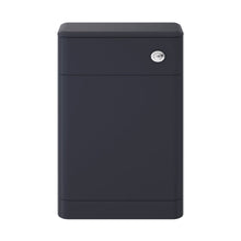 Hudson Reed Solar 550mm Wc Unit Contemp Indigo Blue MDF Vinyl Smooth Matt 800x550x200mm - JJ Building Materials
