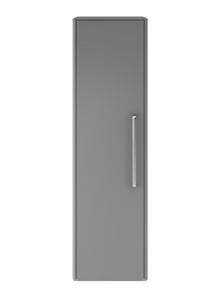 Hudson Reed Solar Wall Hung 350mm Tall Unit Contemp Cool Grey MDF Vinyl Smooth Matt 1200x350x250mm - JJ Building Materials