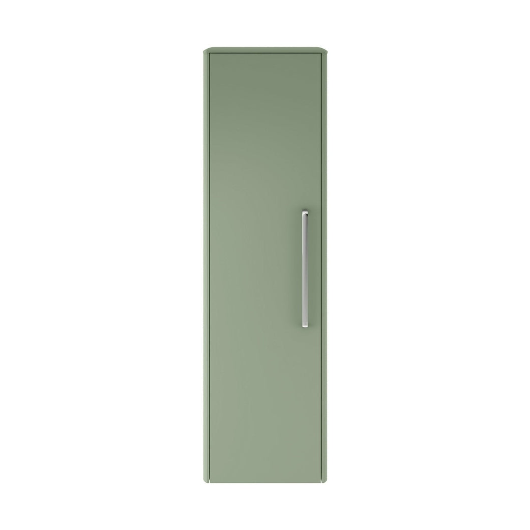 Hudson Reed Solar Wall Hung 350mm Tall Unit Contemp Fern Green MDF Vinyl Smooth Matt 1200x350x250mm - JJ Building Materials