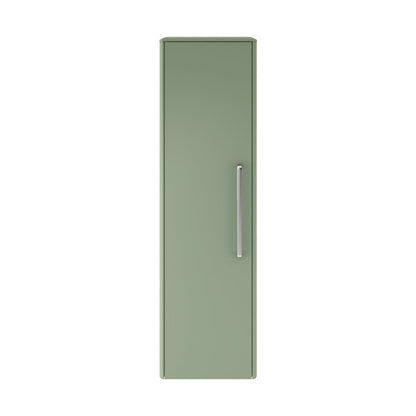 Hudson Reed Solar Wall Hung 350mm Tall Unit Contemp Fern Green MDF Vinyl Smooth Matt 1200x350x250mm - JJ Building Materials