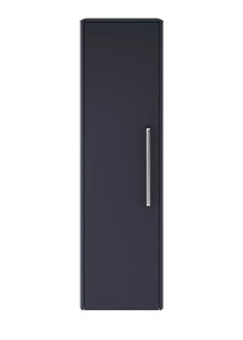 Hudson Reed Solar Wall Hung 350mm Tall Unit Contemp Indigo Blue MDF Vinyl Smooth Matt 1200x350x250mm - JJ Building Materials