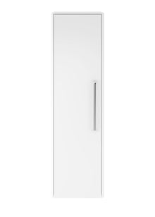 Hudson Reed Solar Wall Hung 350mm Tall Unit Contemp Pure White MDF Vinyl Smooth Matt 1200x350x250mm - JJ Building Materials
