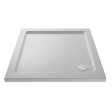 Hudson Reed Square Trays Slip Resistant Square Shower Tray 900 X 900mm Contemp European White Acrylic Capped Abs Caco3 And Pu - JJ Building Materials