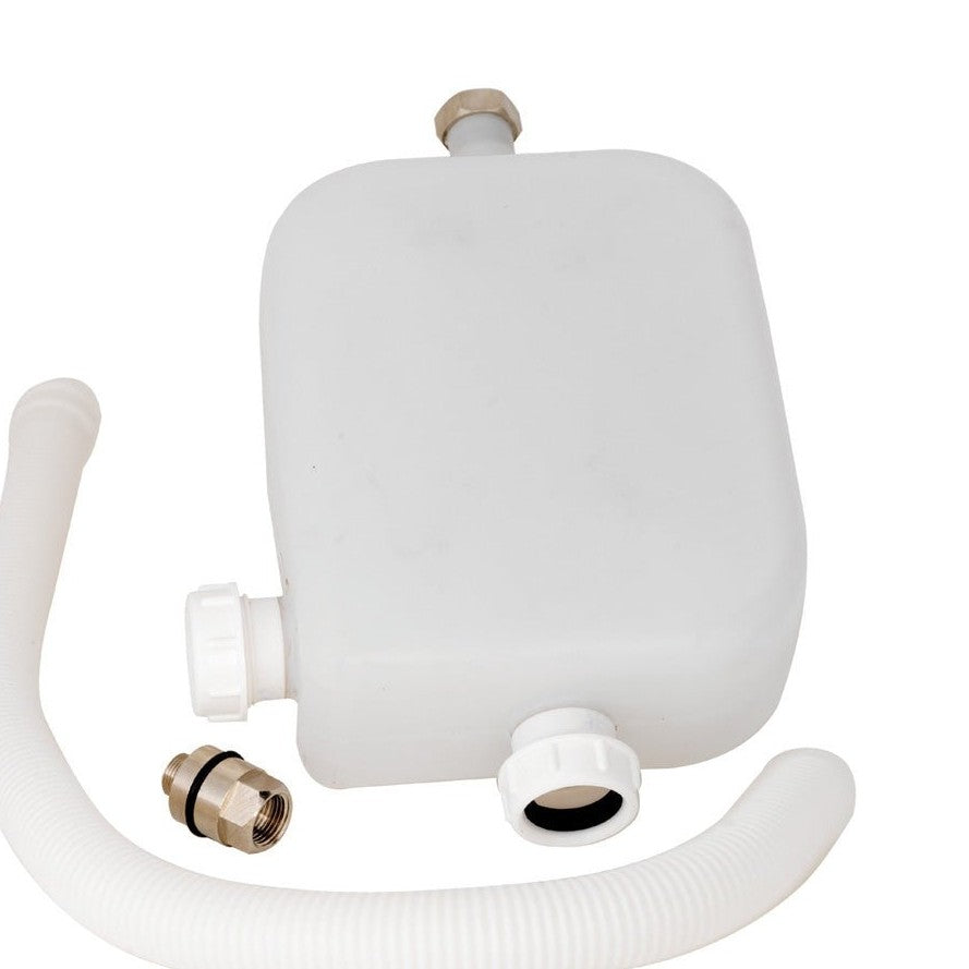 Hudson Reed Tap Extras 4 Tap Hole Hose Retainer Contemp Chrome Brass 300x90x340mm - JJ Building Materials
