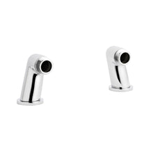 Hudson Reed Tap Extras Inlet Leg Contemp Chrome Brass 50x47x77mm - JJ Building Materials