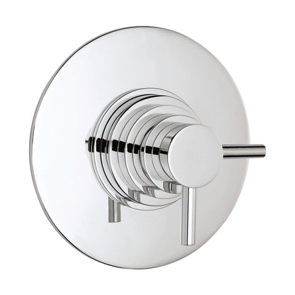 Hudson Reed Tec Dual Concealed Thermostatic Shower Valve Contemp Chrome Brass 185x185x142mm - JJ Building Materials