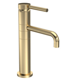 Hudson Reed Tec Single Lever High Rise Mixer Contemp Brushed Brass Brass,plastic 315x55x220mm - JJ Building Materials
