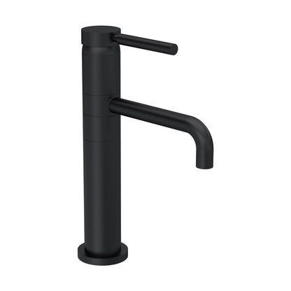 Hudson Reed Tec Single Lever High Rise Mixer Contemp Matt Black Brass,plastic 315x55x220mm - JJ Building Materials