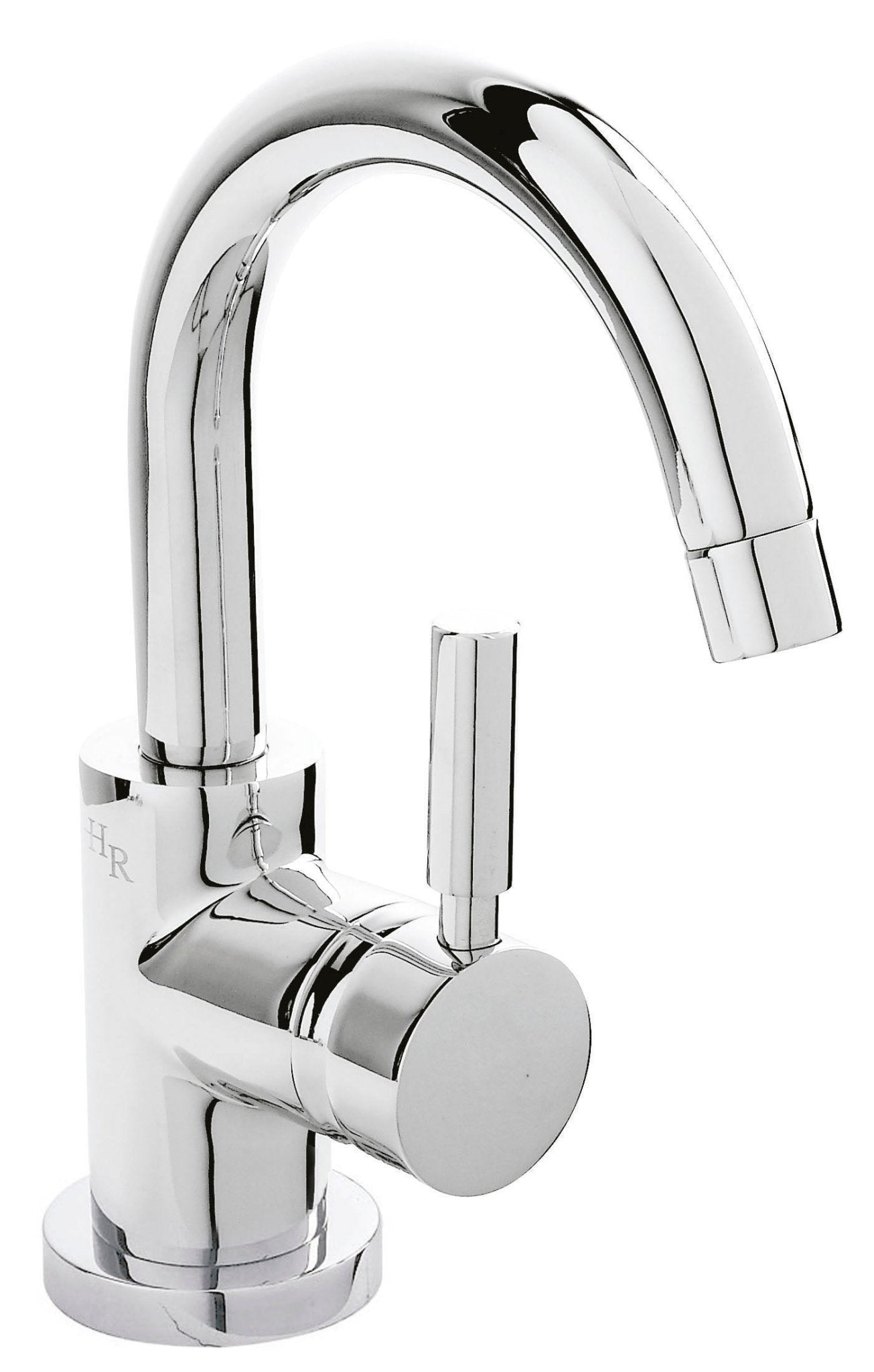 Hudson Reed Tec Single Lever Mini Mono Basin Mixer Contemp Chrome Brass,plastic 220x55x168mm - JJ Building Materials