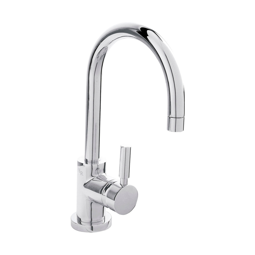 Hudson Reed Tec Single Lever Mono Basin Mixer Contemp Chrome Brass,plastic 288x53x188mm - JJ Building Materials