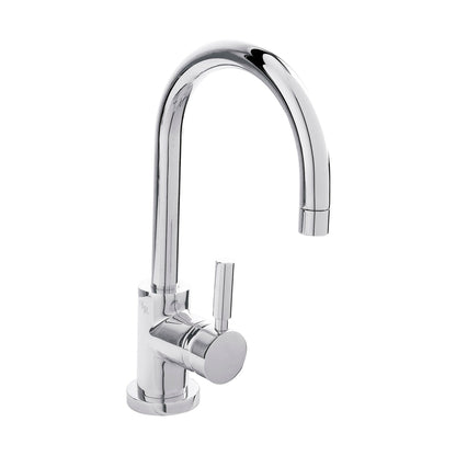 Hudson Reed Tec Single Lever Mono Basin Mixer Contemp Chrome Brass,plastic 288x53x188mm - JJ Building Materials