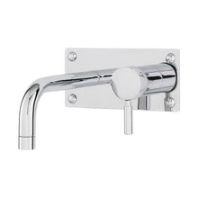 Hudson Reed Tec Single Lever Wall Mounted Basin Bath Filler Contemp Chrome Brass,plastic 100x205x213mm - JJ Building Materials