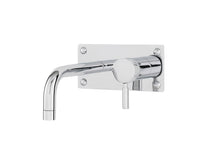 Hudson Reed Tec Single Lever Wall Mounted Basin Bath Filler Contemp Chrome Brass,plastic 100x205x213mm - JJ Building Materials