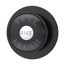 Hudson Reed Toilet Accessories Black Dual Flush Button Trad Abs 72x72x85mm - JJ Building Materials