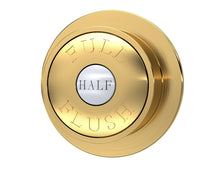 Hudson Reed Toilet Accessories Brushed Brass Dual Flush Button Trad Abs 72x72x85mm - JJ Building Materials