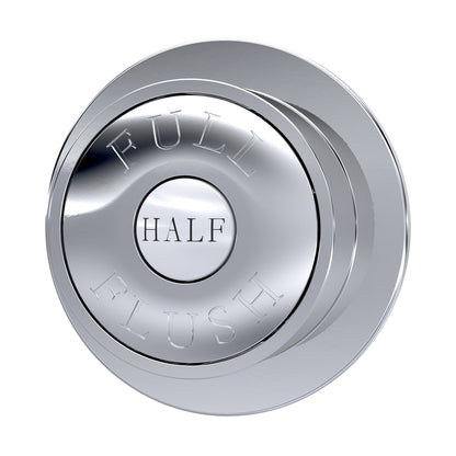 Hudson Reed Toilet Accessories Chrome Dual Flush Button Trad Abs 72x72x85mm - JJ Building Materials