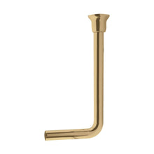 Hudson Reed Toilet Accessories Low Level Flush Pipe Pack Trad Brushed Brass Brass 480x81x220mm - JJ Building Materials