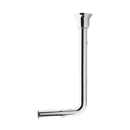 Hudson Reed Toilet Accessories Low Level Flush Pipe Pack Trad Chrome Brass 480x81x220mm - JJ Building Materials