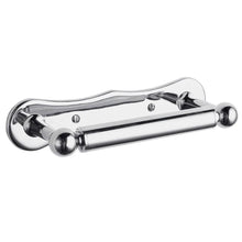 Hudson Reed Toilet Accessories Toilet Roll Holder Trad Chrome Brass 45x190x78mm - JJ Building Materials