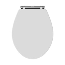 Hudson Reed Toilet Seats Richmond Toilet Seat Trad White MDF Vinyl,zinc Alloy - JJ Building Materials