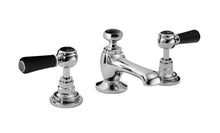 Hudson Reed Topaz 3 Tap Hole Basin Mixer Trad Chrome Brass 94x246x140mm - BC407HL - JJ Building Materials