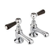 Hudson Reed Topaz Basin Taps Trad Chrome Brass 122x66x119mm - BC401HL - JJ Building Materials