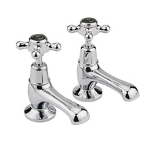Hudson Reed Topaz Basin Taps Trad Chrome Brass 141x66x119mm - BC401DX - JJ Building Materials