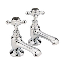 Hudson Reed Topaz Basin Taps Trad Chrome Brass 141x66x119mm - BC401HX - JJ Building Materials