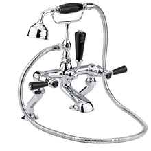 Hudson Reed Topaz Bath Shower Mixer Trad Chrome Brass 320x350x155mm - BC404DL - JJ Building Materials