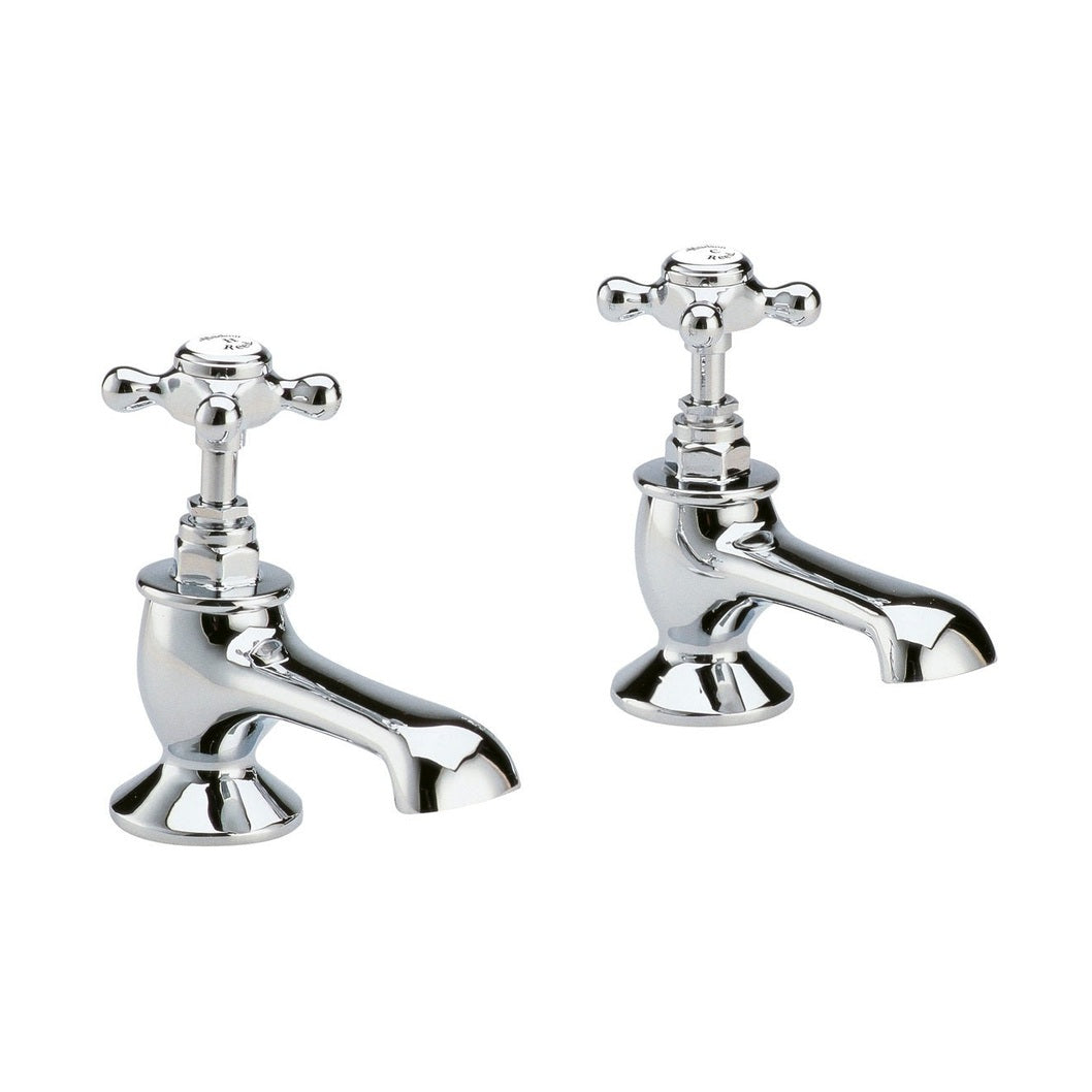 Hudson Reed Topaz Bath Taps Trad Chrome Brass 137x66x119mm - BC302HX - JJ Building Materials