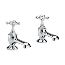 Hudson Reed Topaz Bath Taps Trad Chrome Brass 137x66x119mm - BC302HX - JJ Building Materials