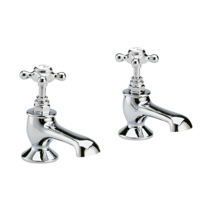 Hudson Reed Topaz Bath Taps Trad Chrome Brass 137x66x119mm - BC302HX - JJ Building Materials
