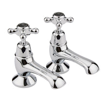 Hudson Reed Topaz Bath Taps Trad Chrome Brass 137x66x119mm - BC402DX - JJ Building Materials
