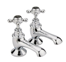 Hudson Reed Topaz Bath Taps Trad Chrome Brass 137x66x119mm - BC402HX - JJ Building Materials