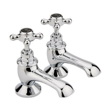 Hudson Reed Topaz Bath Taps Trad Chrome Brass 137x66x119mm - BC402HX - JJ Building Materials