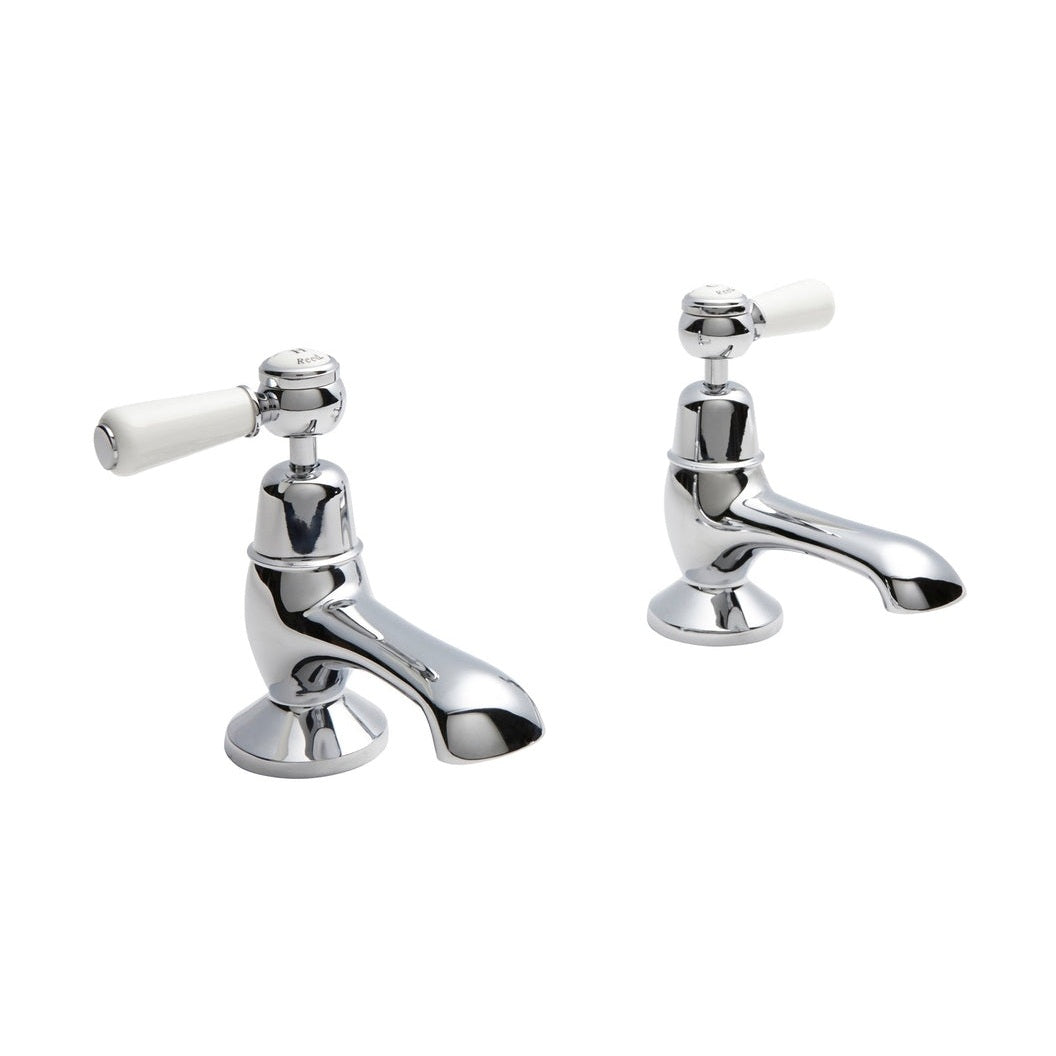 Hudson Reed Topaz Bath Taps Trad Chrome Brass 141x66x138mm - BC302DL - JJ Building Materials