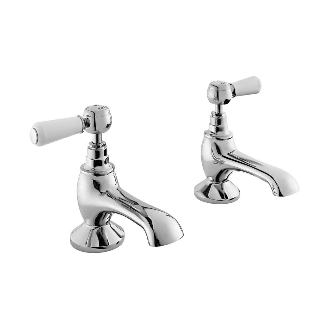 Hudson Reed Topaz Bath Taps Trad Chrome Brass 141x66x138mm - BC302HL - JJ Building Materials