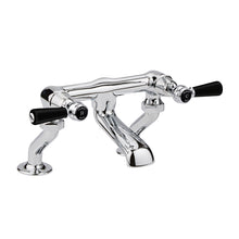 Hudson Reed Topaz Deck Mounted Bath Filler Trad Chrome Brass 175x338x217mm - BC403DL - JJ Building Materials