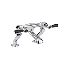 Hudson Reed Topaz Deck Mounted Bath Filler Trad Chrome Brass 175x338x217mm - BC403HL - JJ Building Materials